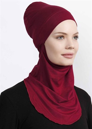Hijab Bone - Bordo